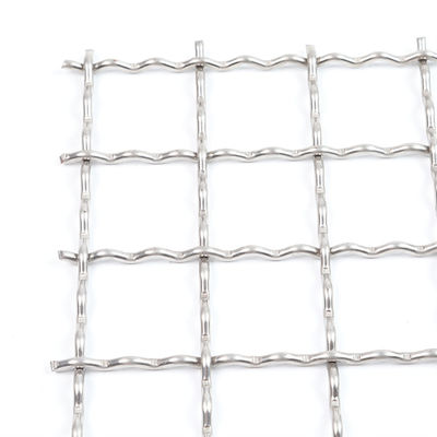 Bán bán buôn Anti Rust Stainless Steel Crimped Wire Mesh Sheet Roll với mở lưới tùy chỉnh và nhiều phong cách dệt
