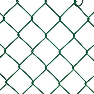 50mmx50mm Vinyl bọc thép dây chuyền liên kết hàng rào kim cương 8 feet dễ dàng cài đặt