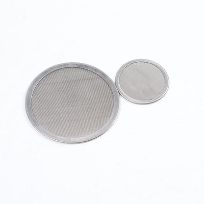 Vải dệt 25-250 Micron 304 316 Stainless Steel Filter Disc Wire Mesh Screen chống rỉ