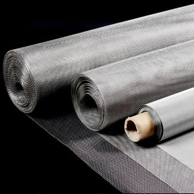 316 316l Stainless Steel Woven Wire Mesh Screen 0,154mm Không xử lý lỗ