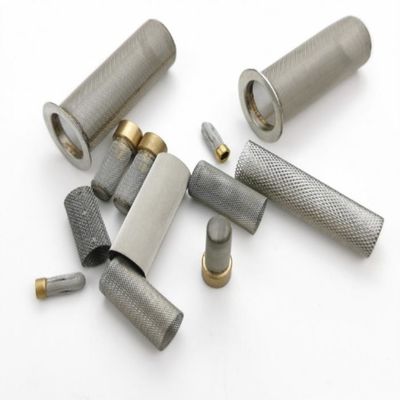 SS201 SS316 ống lọc thép không gỉ xi lanh lọc dầu lưới dây tùy chỉnh