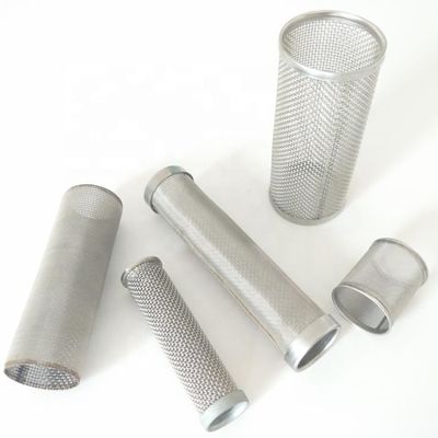25 50 Micron Stainless Steel Filter Tube Strainer Filter Mesh Có thể tùy chỉnh