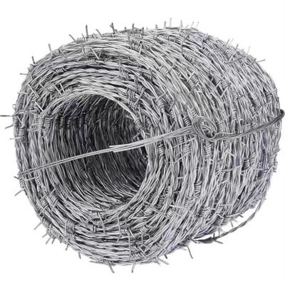 400m 500m Stainless Steel Razor Wire Mesh Đan truyền thống xoắn