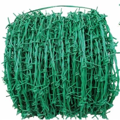 Chất lượng cao sợi dây thép gai kẽm cuộn 2.2mm-2.7mm sợi dây thép gai kẽm lưới Stainless Steel Barb sợi hàng rào cuộn