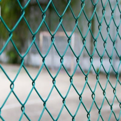 Sân nông nghiệp Trường PVC kim cương lưới hàng rào nhựa bao phủ dây chuyền nối hàng rào 1000-2500mm