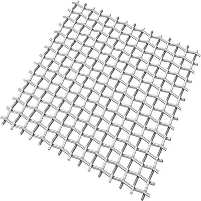 Chống axit Intercrimp Woven Wire Lock Crimp Wire Mesh Cho Xây dựng