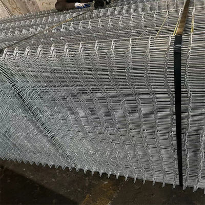 Thép kẽm kim loại PVC ốp 3D Curved hàng rào V uốn cong vườn trang trại Panel hàng rào