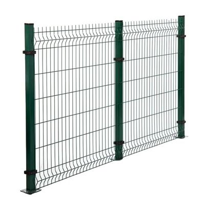 bán nóng ngoài trời vườn 3D tam giác hàng rào tấm galvanized 3D uốn cong cong hàn dây lưới rào