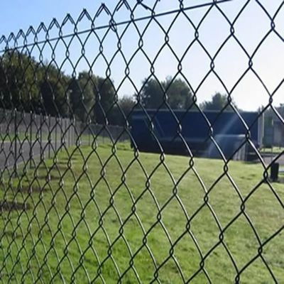 6ft 6x6 Hot Dip Galvanized Chain Link hàng rào cho ngành công nghiệp