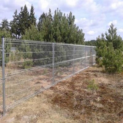 4 Feet Iron Wire Galvanized 3d Curved hàng rào cho các trạm thu phí