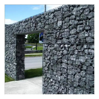 Giỏ Gabion 2x1x1M 2x1x0,5M Hộp đá Gabion nặng Tường Gabion hàn mạ kẽm