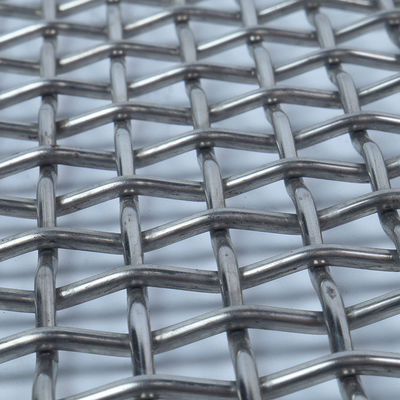 Sản phẩm bán buôn 65Mn Thép Crimped Wire Mesh Screen Sand Gravel Mine Sieve Crusher Hooked Vibrating Screen Mesh