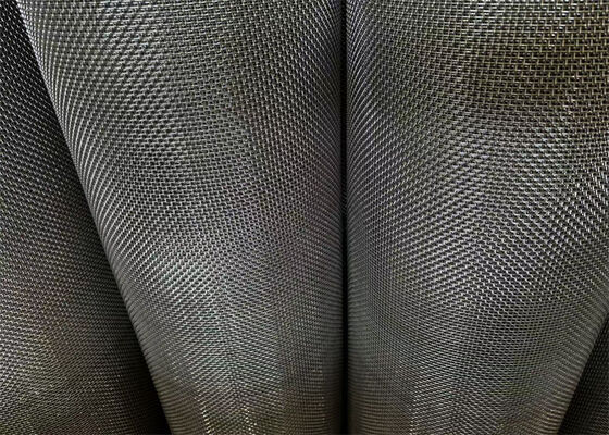 304 Stainless Steel Crimped Wire Mesh Custom Size Kháng ăn mòn cho BBQ lọc