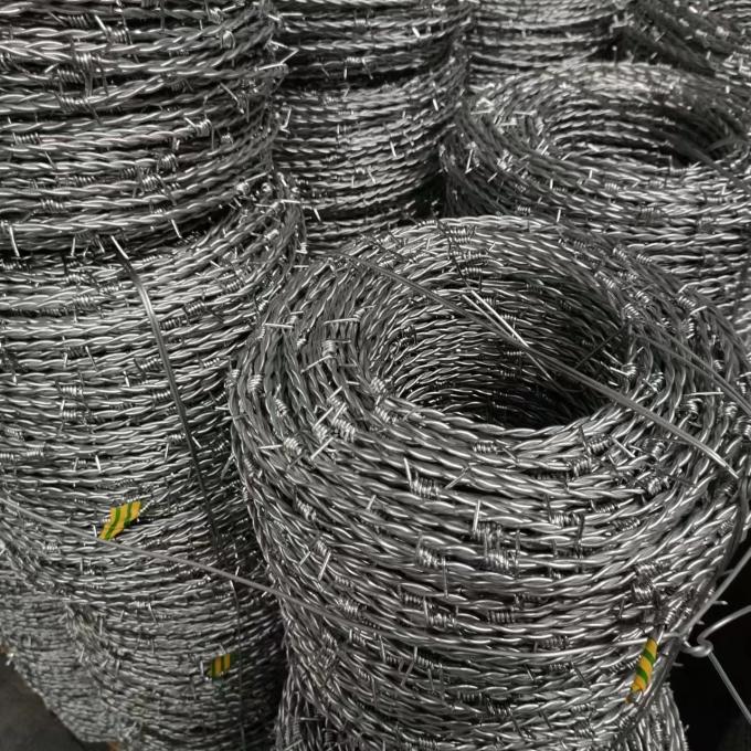 10kg Stainless Steel Concertina Wire Mesh Security Mesh Sợi gai h&agrave;ng r&agrave;o 7