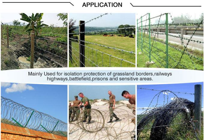 10kg Stainless Steel Concertina Wire Mesh Security Mesh Sợi gai h&agrave;ng r&agrave;o 14