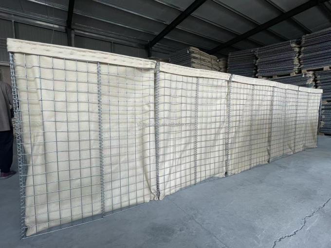 C&ocirc;ng suất nặng Mil1 Mil7 Hesco Bastion Barrier Sandbags 3