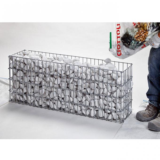 Gabion Box Square h&agrave;n lưới sợi giỏ cho ngo&agrave;i trời nh&agrave; vườn giữ lưới sợi sắt 1