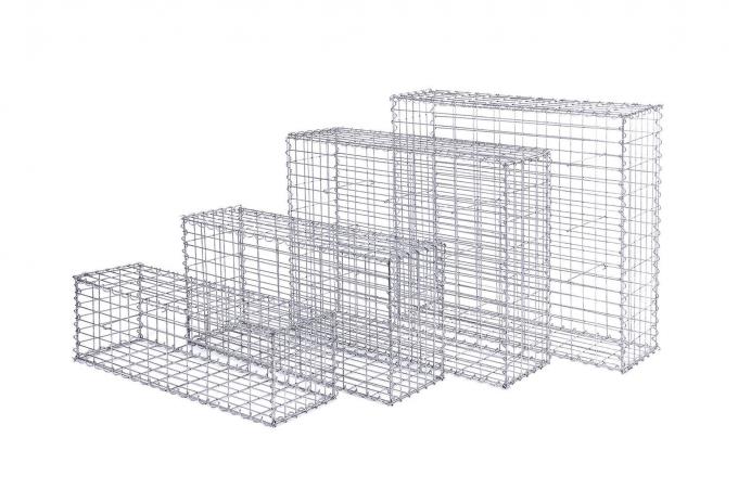 Gabion Box Square h&agrave;n lưới sợi giỏ cho ngo&agrave;i trời nh&agrave; vườn giữ lưới sợi sắt 2
