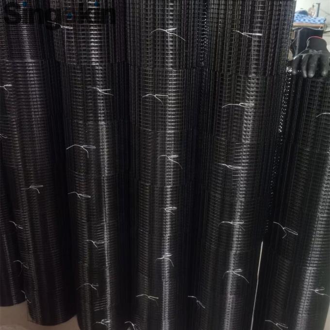 Đen PVC phủ sợi d&acirc;y h&agrave;n h&agrave;ng r&agrave;o Quadrat 1/2 Ống h&agrave;n galvanized trong cuộn 3