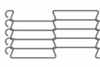 1.0mm-3.0mm Stainless Steel Wire Mesh băng chuyền cho l&ograve; l&ograve; 2