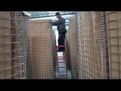 Hành động nặng túi phòng thủ tường cát rào cản cho một sân bắn Hesco rào cản
